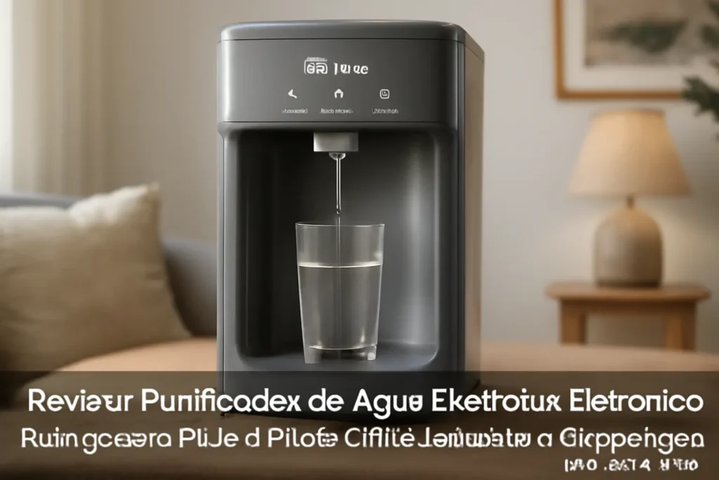 Purificador de Água Electrolux Eletrônico Refrigerado PA26G Bivolt Cinza: Qualidade e Conveniência para Sua Casa