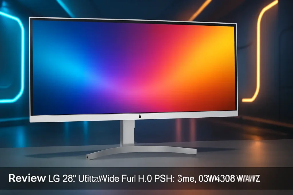 Monitor LG 29" UltraWide Full HD 75Hz 5ms Branco 29WK600-WAWZ