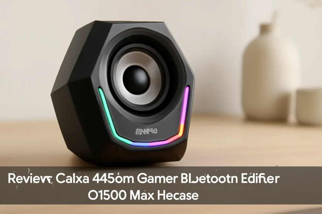 Caixa de Som Gamer Bluetooth Edifier G1500 Max Hecate – Som Potente e Design Futurista