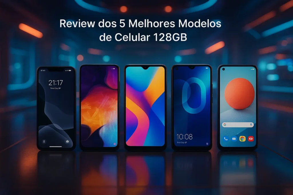 5 Melhores Modelos de celular 128gb