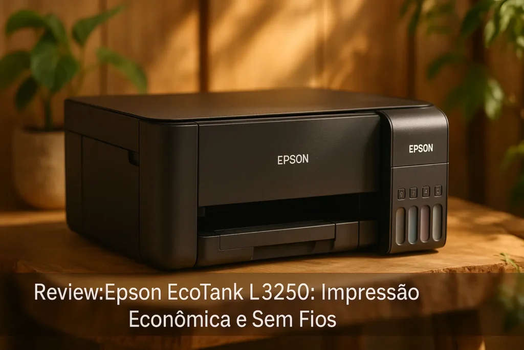 Epson EcoTank L3250: Impressão Econômica e Sem Fios