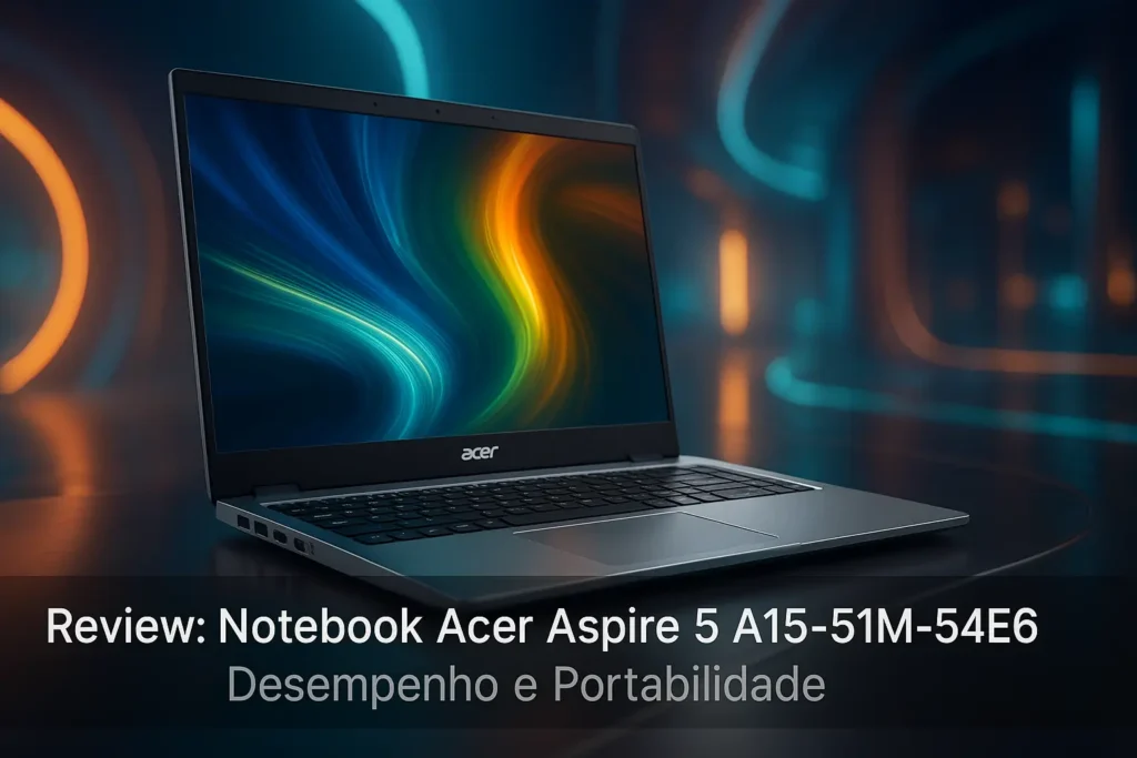Notebook Acer Aspire 5 A15-51M-54E6: Desempenho e Portabilidade