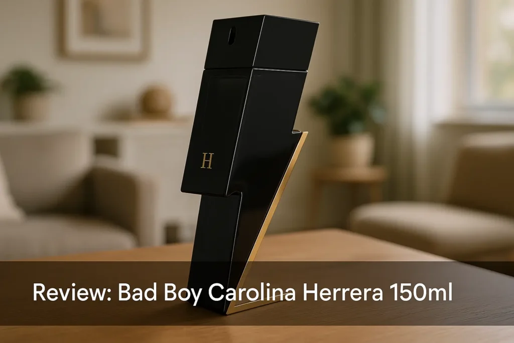 Perfume Bad Boy Carolina Herrera 150ml: ousadia e sofisticação