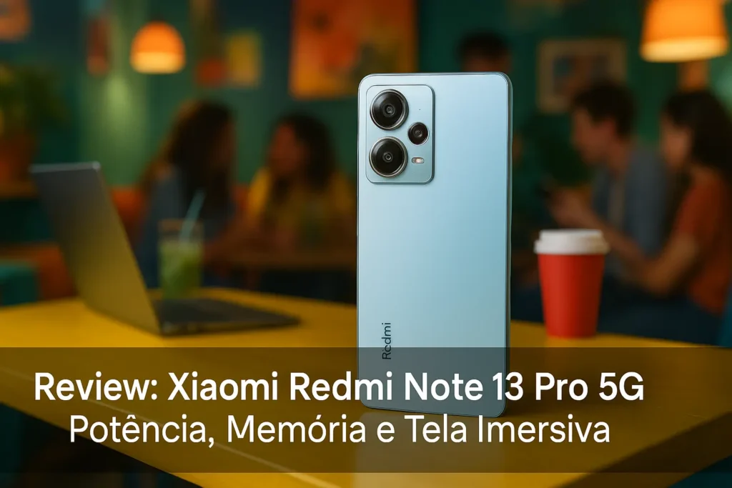 Xiaomi Redmi Note 13 Pro 5G: Potência, Memória e Tela Imersiva