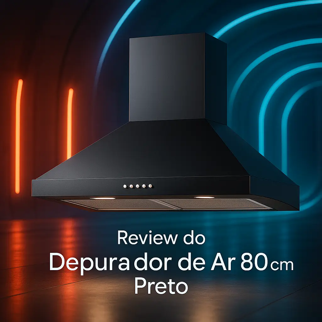 Top 5 Opções de depurador de ar 80cm preto