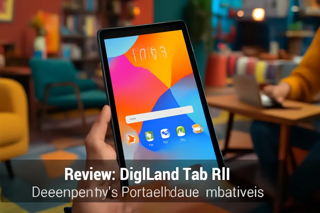 DigiLand Tablet Tab R11: Desempenho e Portabilidade Imbatíveis