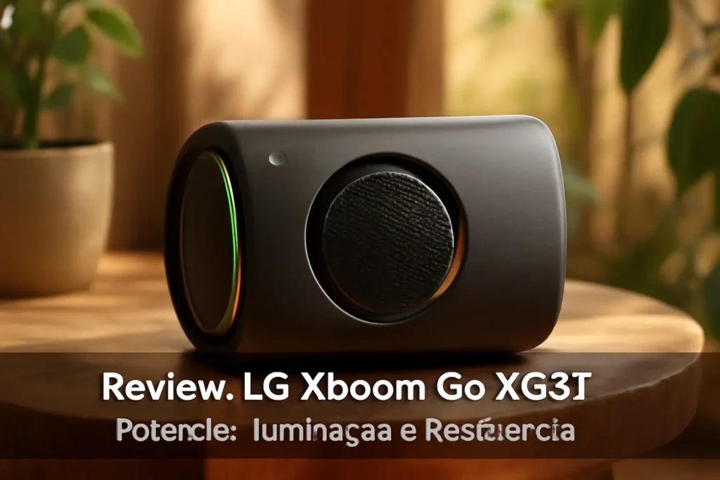 LG Xboom Go XG8T: Potência, Iluminação e Resistência