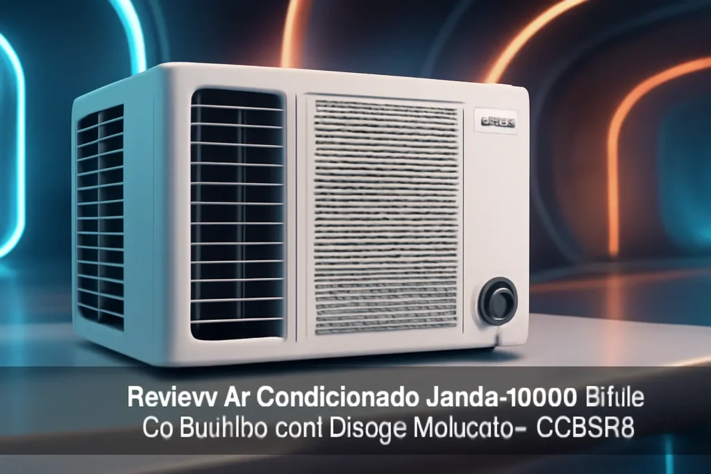 Ar Condicionado Janela 10000 BTUs Consul Frio com Design Moderno – CCB10FB 110V