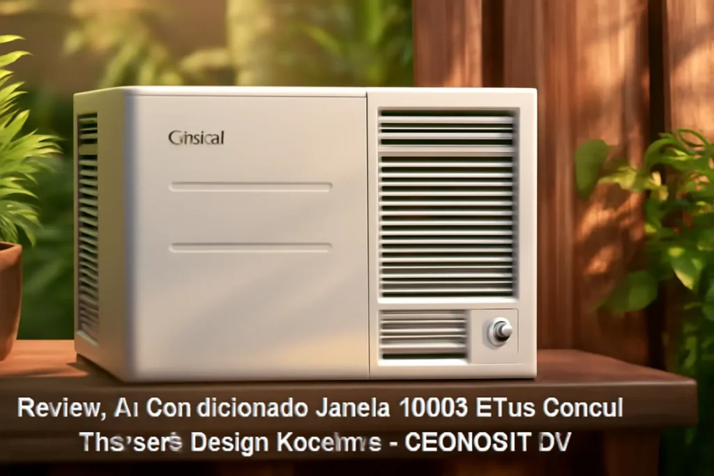 Ar Condicionado Janela 10000 BTUs Consul Frio com Design Moderno - CCB10FB 110V