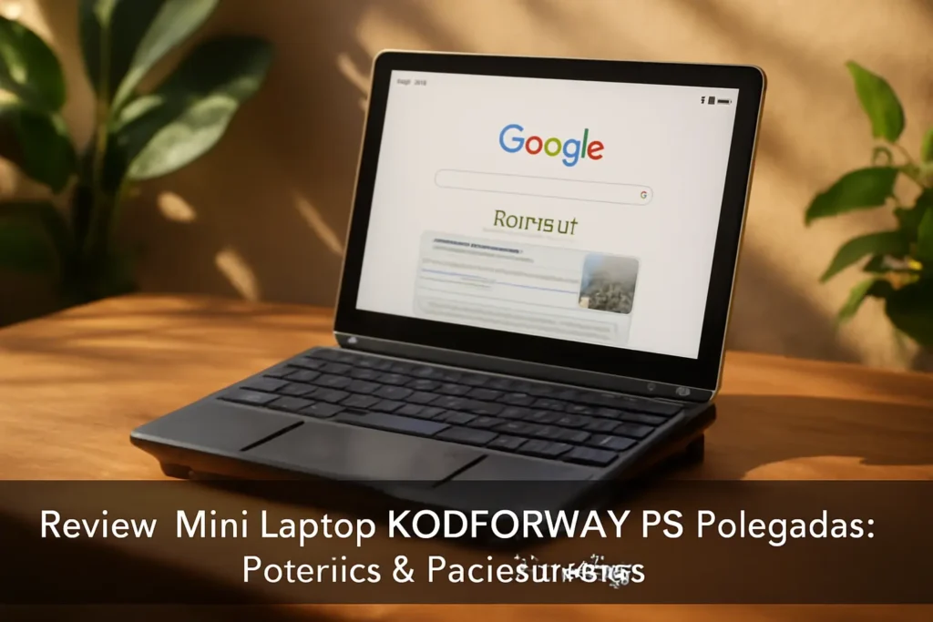 Mini Laptop KOOFORWAY P8 8 Polegadas: Potência e Portabilidade