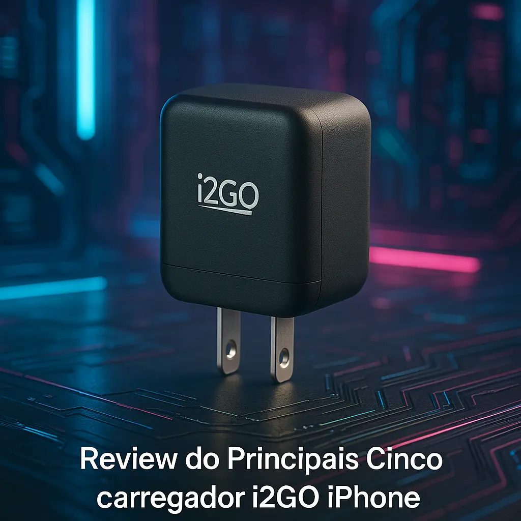 Principais Cinco carregador i2GO iphone
