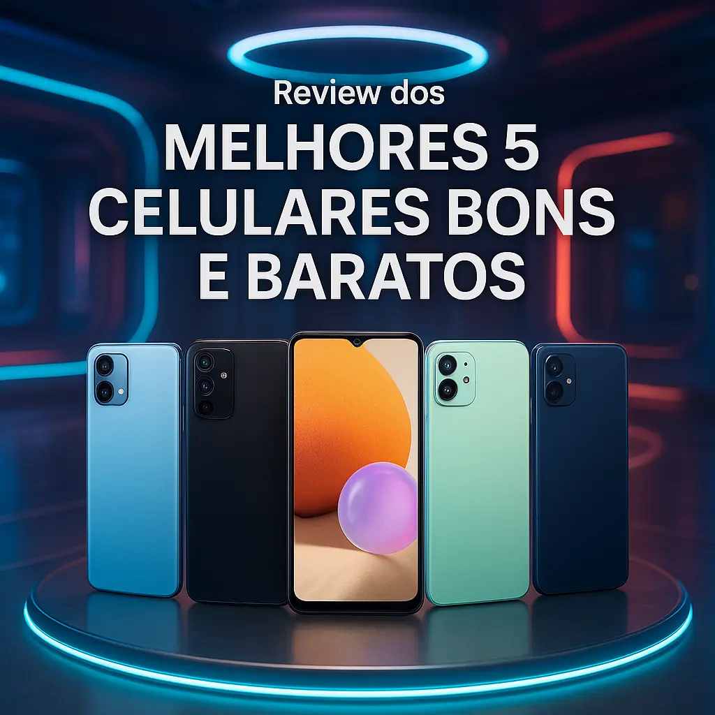 Melhores 5 celulares bons e baratos