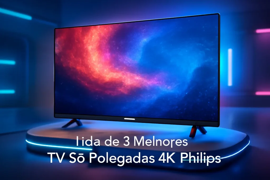 Lista de 5 Melhores: TV 50 polegadas 4K Philips