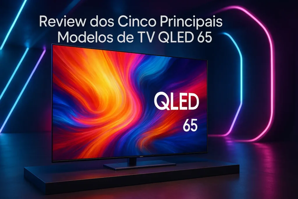 Cinco Principais Modelos de TV QLED 65