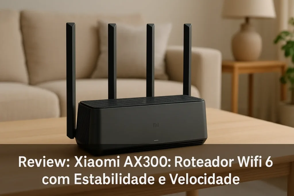 Xiaomi AX3000: Roteador Wifi 6 com Estabilidade e Velocidade