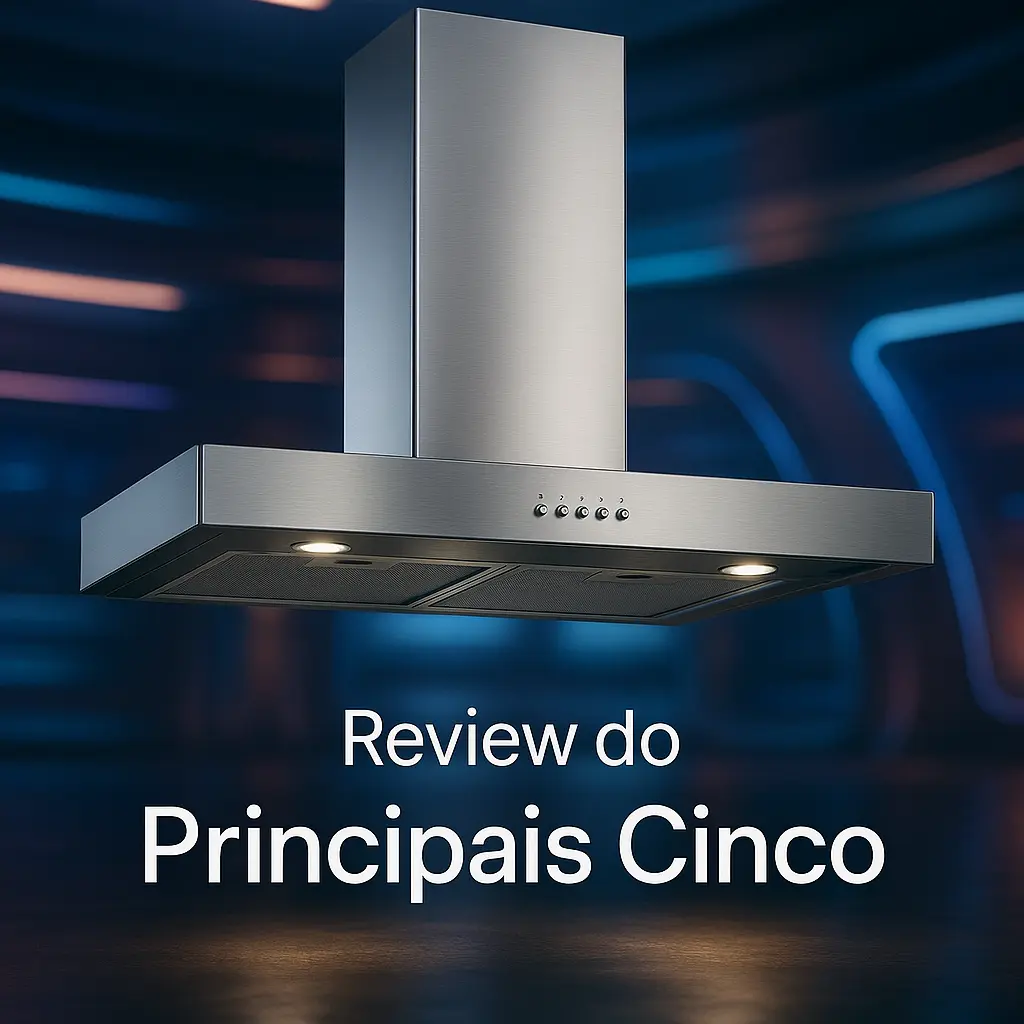Principais Cinco depurador de ar inox