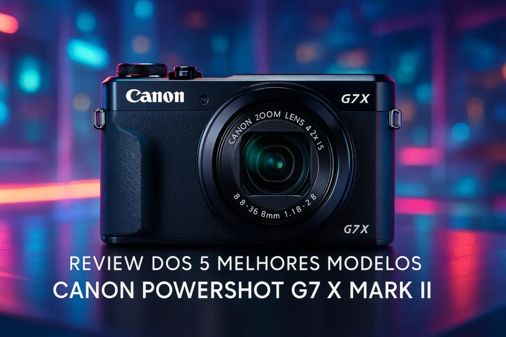 Os 5 Melhores Modelos de Canon powershot g7 x mark 2