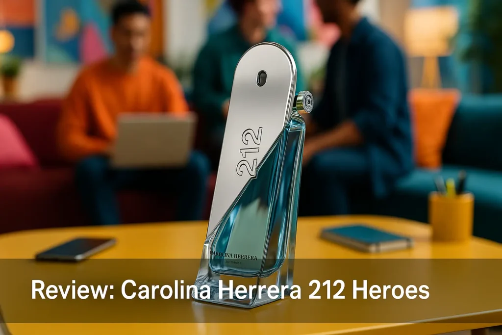 Carolina Herrera 212 Heroes: Masculino icônico e ousado