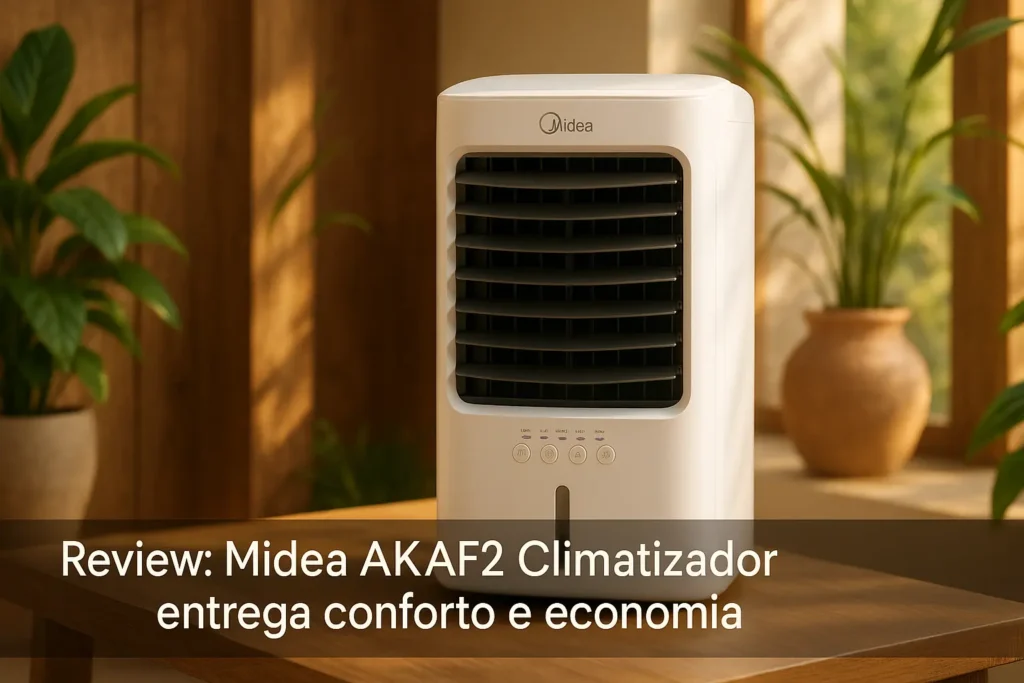 Midea AKAF2 Climatizador entrega conforto e economia