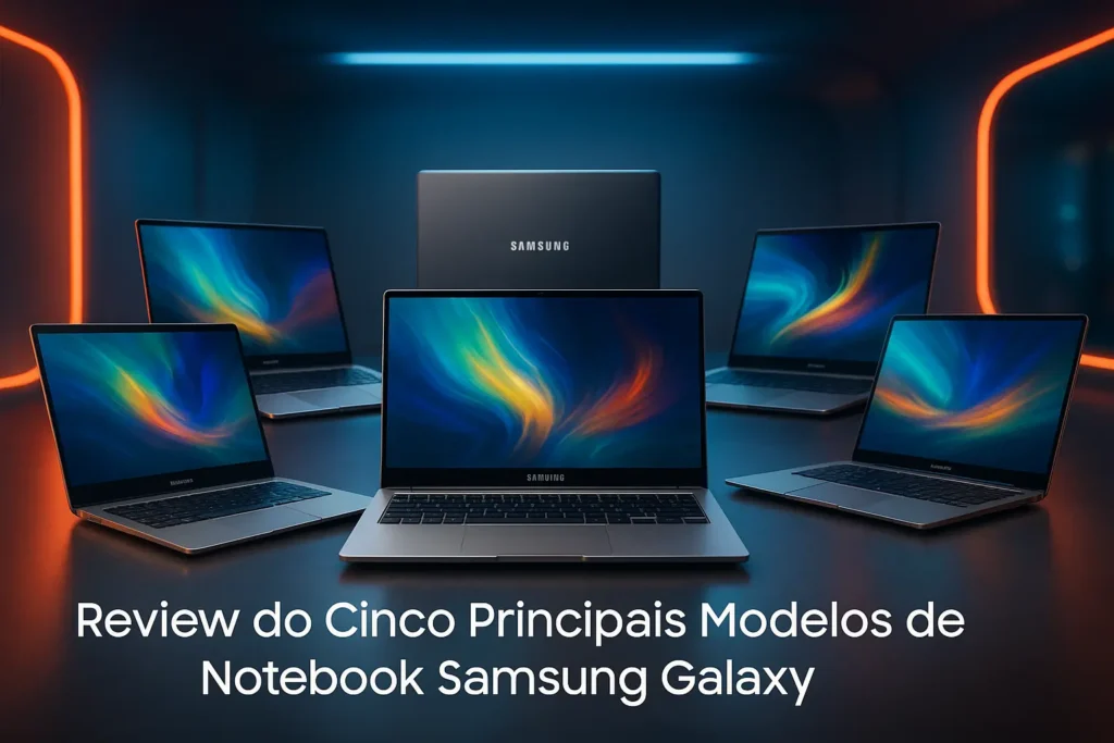 Cinco Principais Modelos de notebook samsung galaxy