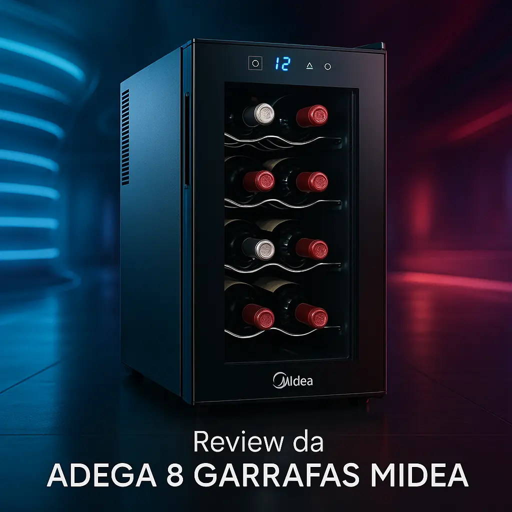 Top 5 Opções de adega 8 garrafas midea