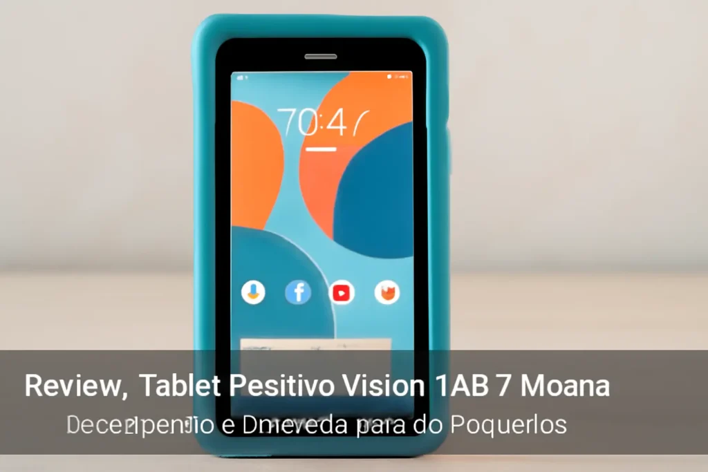 Tablet Positivo Vision TAB 7 Moana: Desempenho e Diversão para os Pequenos