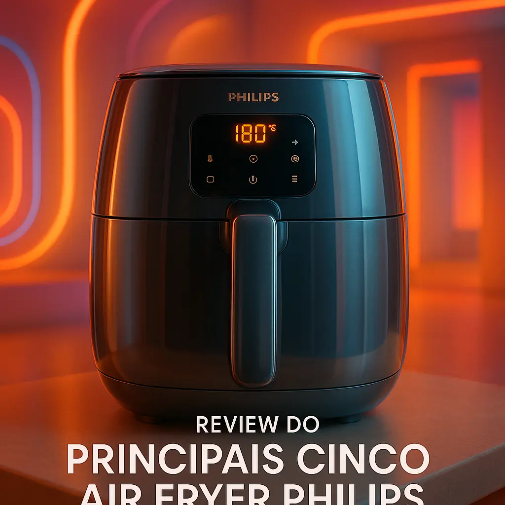 Principais Cinco Air Fryer Philips