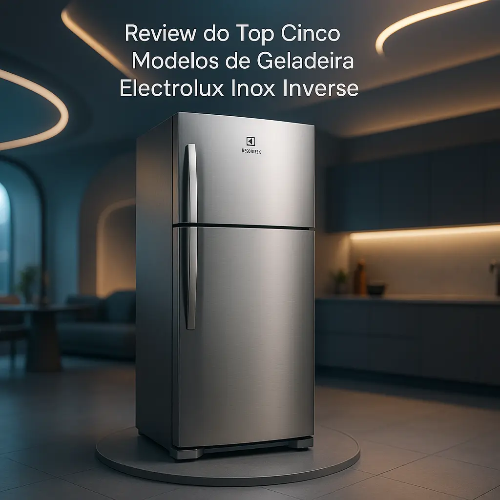 Top Cinco Modelos de Geladeira Electrolux Inox Inverse