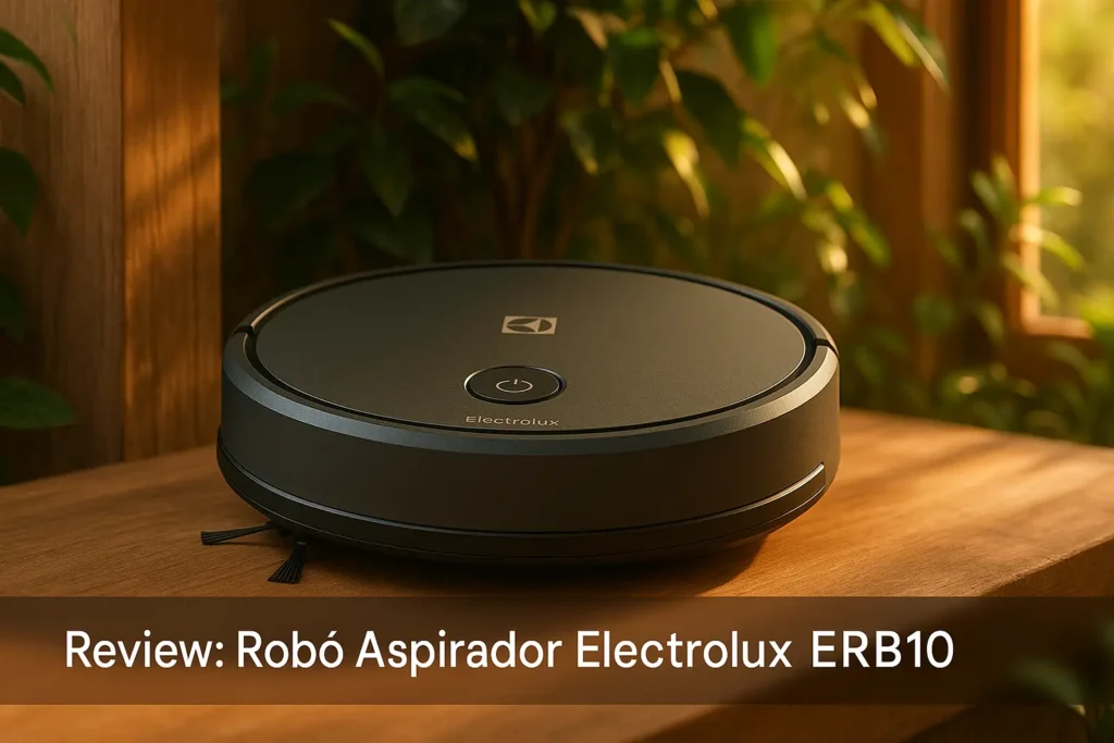 Robô Aspirador Electrolux ERB10: Simples, Eficiente e Moderno