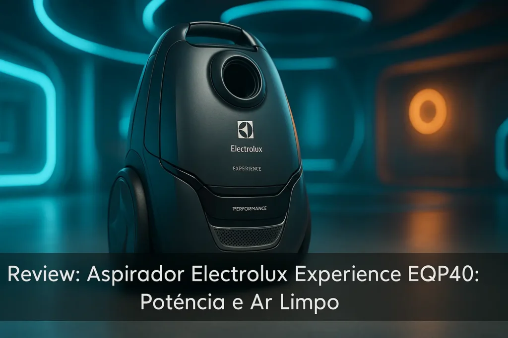 Aspirador Electrolux Experience EQP40: Potência e Ar Limpo