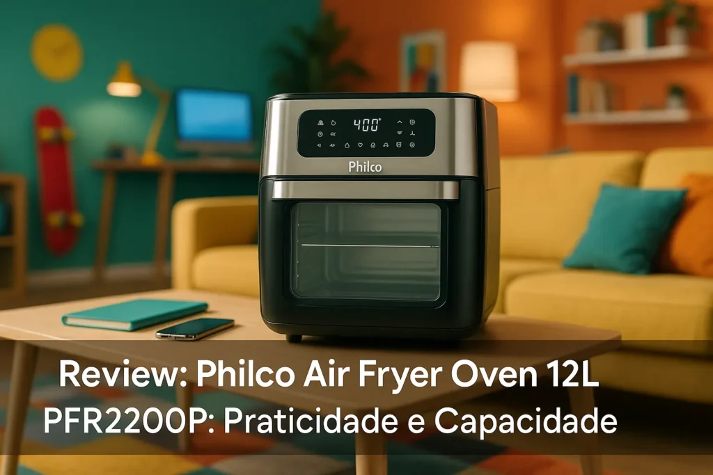 Philco Air Fryer Oven 12L PFR2200P: Praticidade e Capacidade