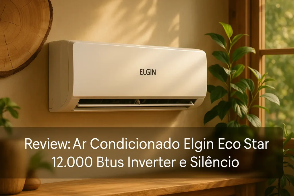 Ar Condicionado Elgin Eco Star 12.000 Btus: Inverter e Silêncio