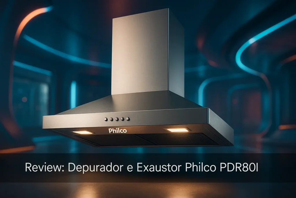 Depurador e Exaustor Philco PDR80I: Compacto, Potente e Inox