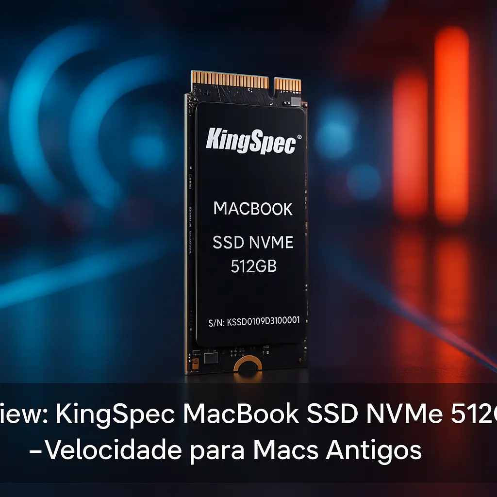KingSpec MacBook SSD NVMe 512GB: Velocidade para Macs Antigos