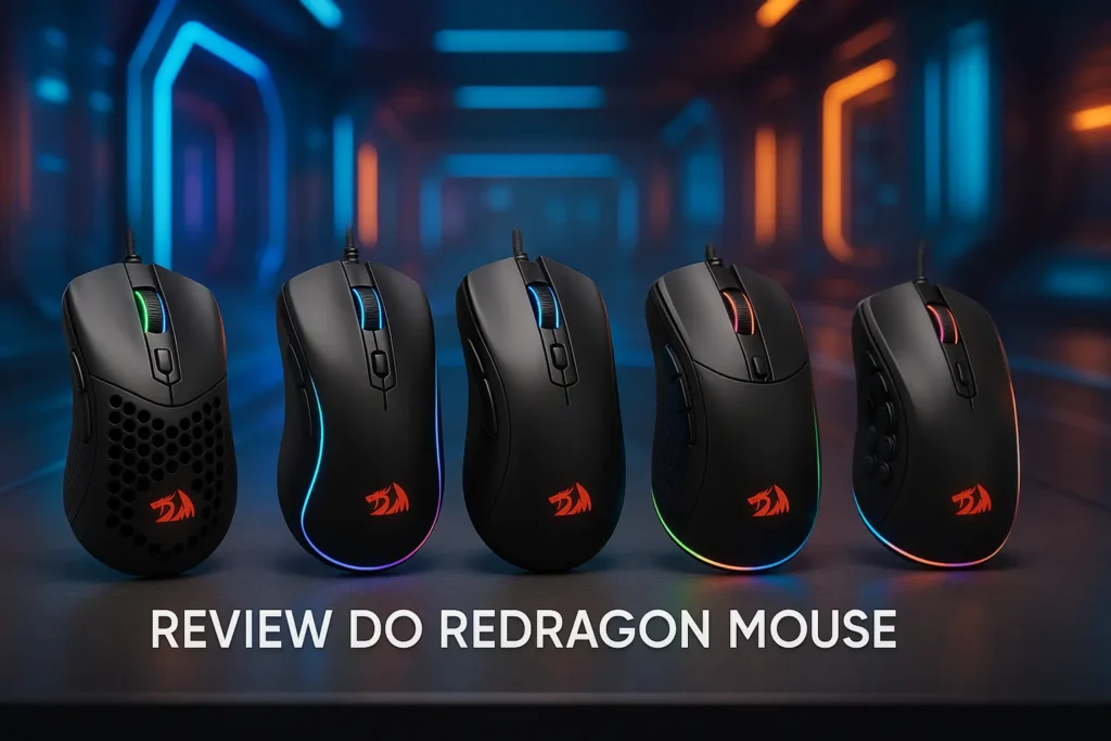 Cinco Principais Modelos de Redragon mouse