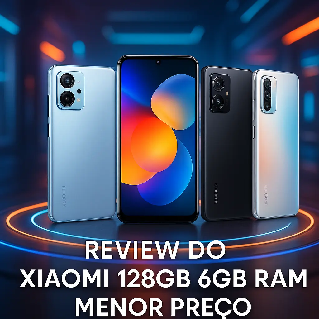 Cinco Principais Modelos de celular xiaomi 128gb 6gb ram menor preço
