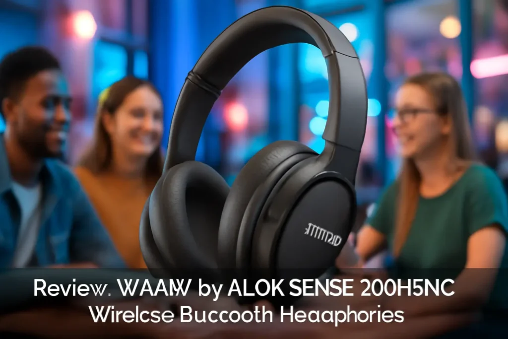 WAAW by ALOK Fone de Ouvido SENSE 300HBNC sem Fio Bluetooth