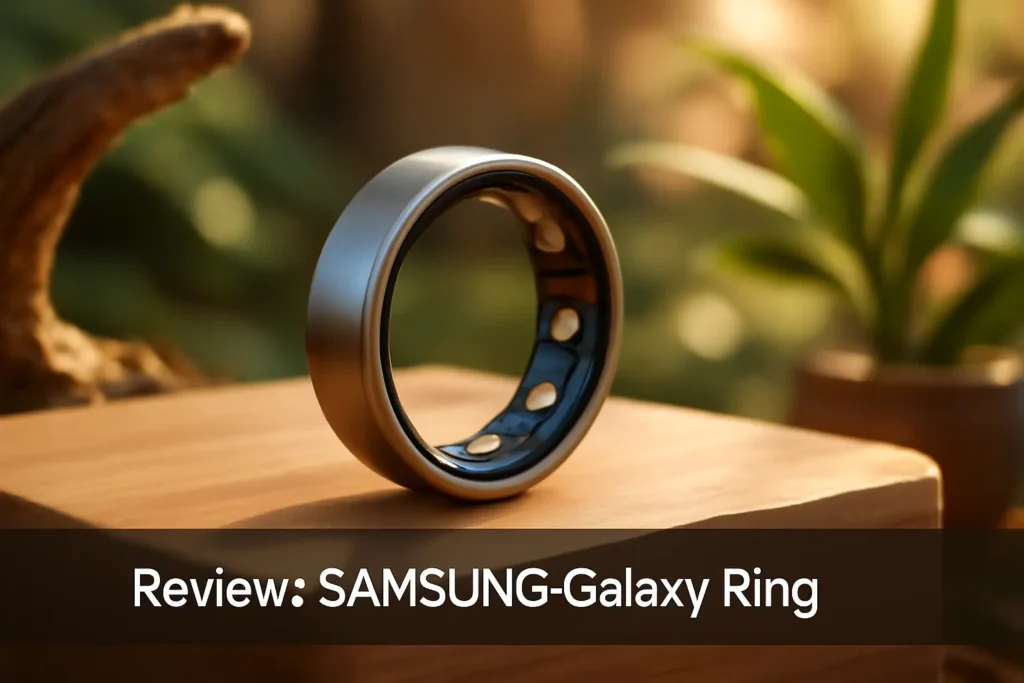 SAMSUNG Galaxy Ring: Monitoramento Inteligente de Saúde e Conforto em Um Anel de Titânio