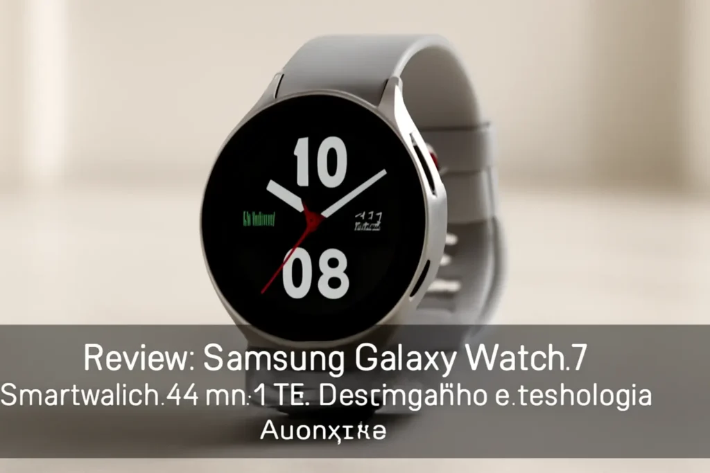Samsung Galaxy Watch7 Smartwatch 44mm LTE: Desempenho e Tecnologia Avançada