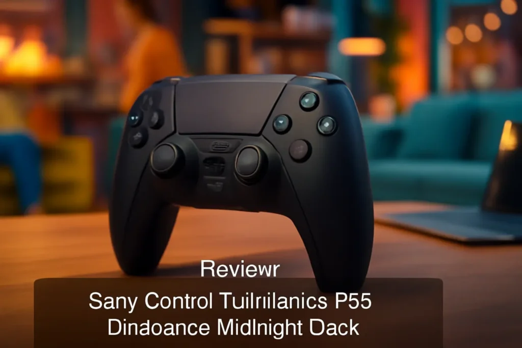 Sony Control Inalámbrico PS5 DualSense Midnight Black: Conforto e Performance para Gamers