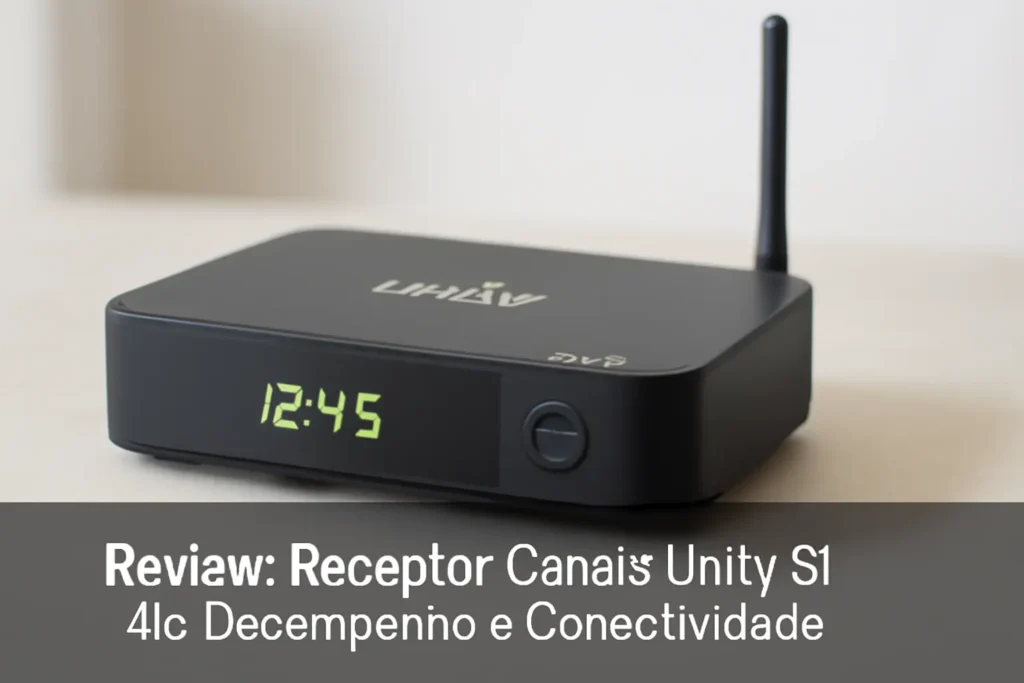 Receptor Canais Unitv S1 4k: Desempenho e Conectividade