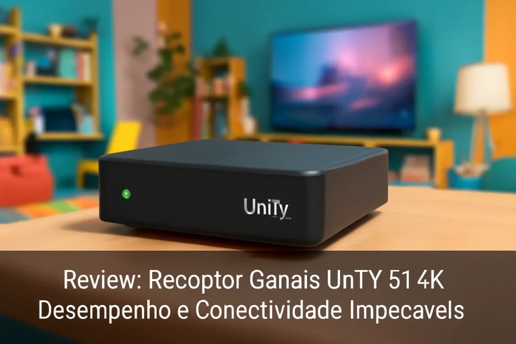 Receptor Canais Unitv S1 4K: Desempenho e Conectividade Impecáveis