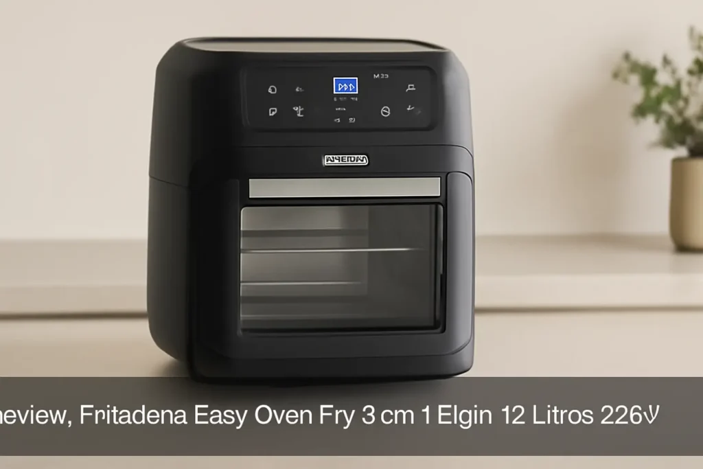 Fritadeira Easy Oven Fry 3 em 1 Elgin 12 Litros 220V: Assa, Frita sem Óleo e Reaquece