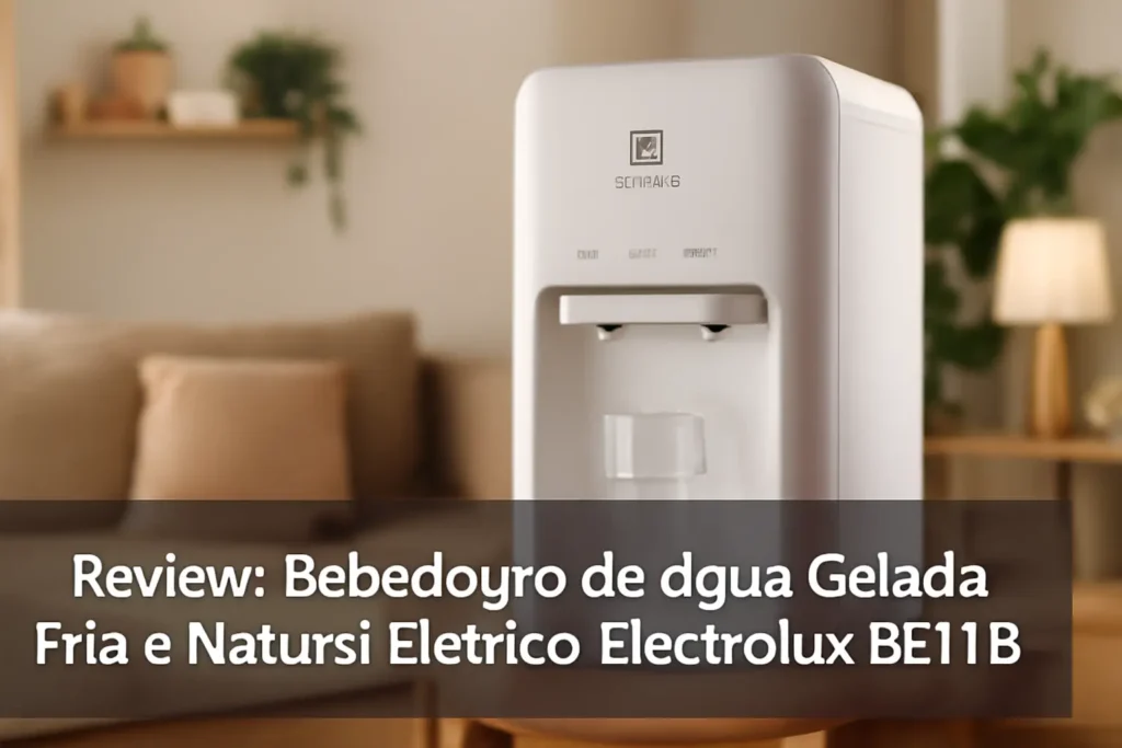 Bebedouro de Água Gelada, Fria e Natural Elétrico Electrolux BE11B