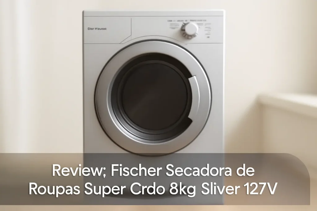 Fischer Secadora de Roupas Super Ciclo 8kg Silver 127V