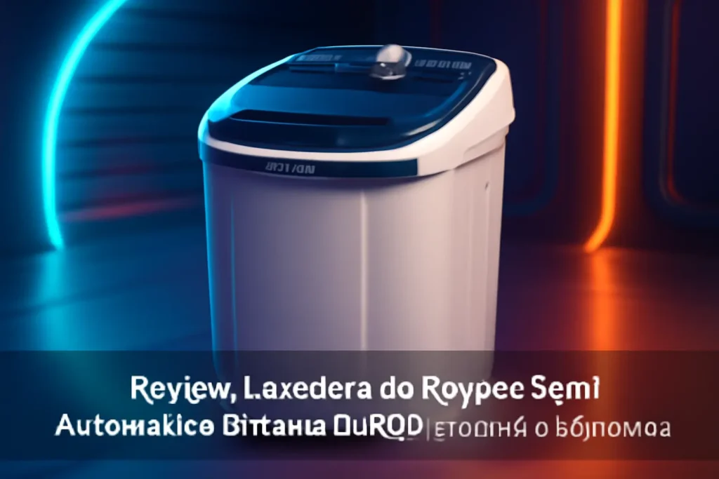 Lavadora de Roupas Semi Automática Britânia BLR03: Eficiente e Econômica