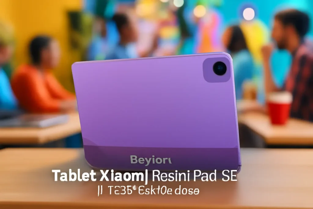Tablet Xiaomi Redmi Pad SE 11" 4GB/128GB Roxo: Desempenho e Estilo