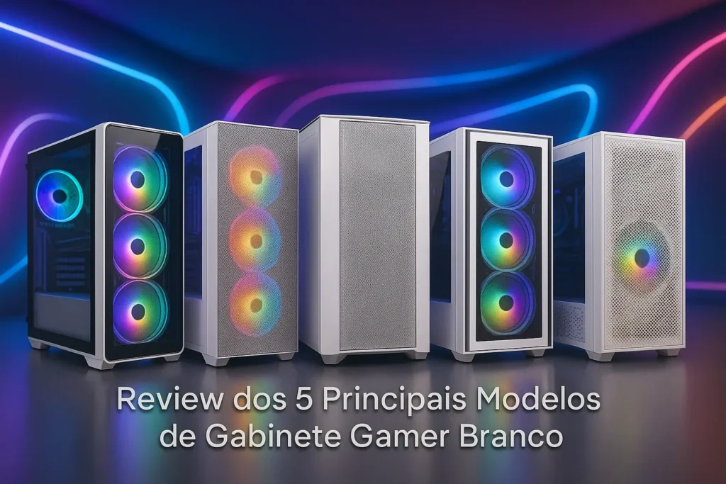 Os 5 Principais Modelos de Gabinete Gamer Branco