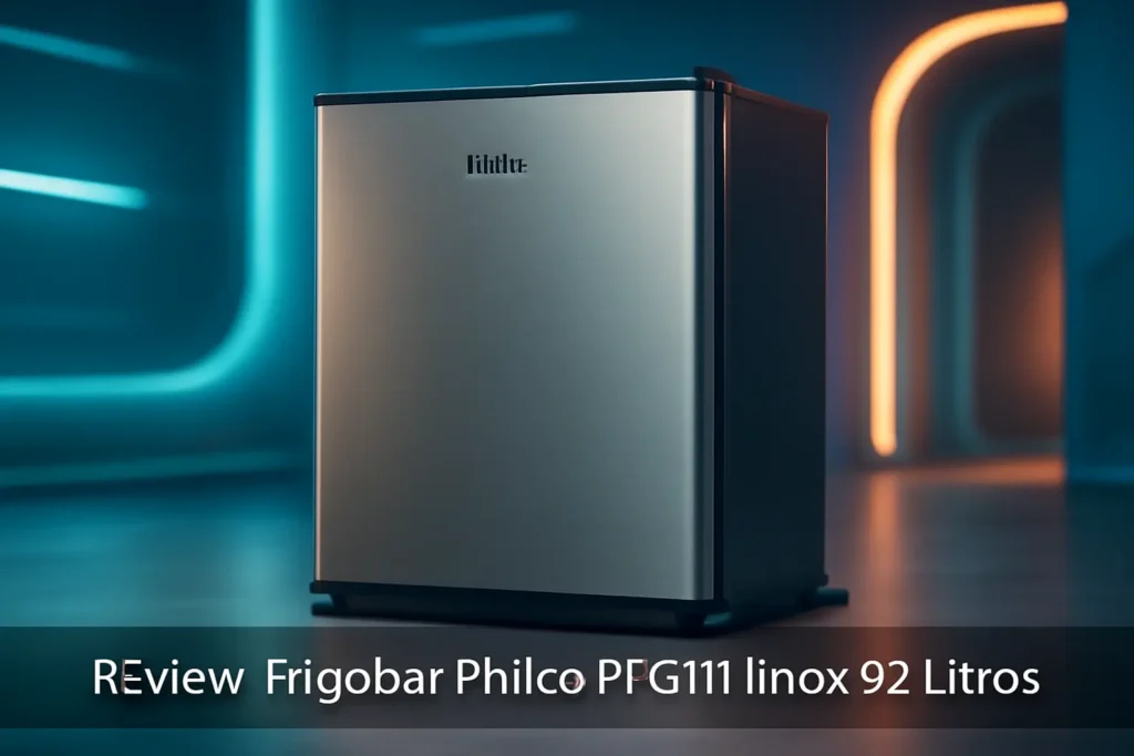 Frigobar Philco PFG111I Inox 92 Litros: Praticidade e Design Compacto
