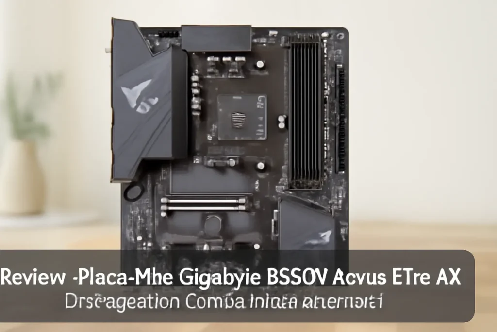 Placa Mãe Gigabyte B550M Aorus Elite AX: Desempenho e Conectividade Avançada
